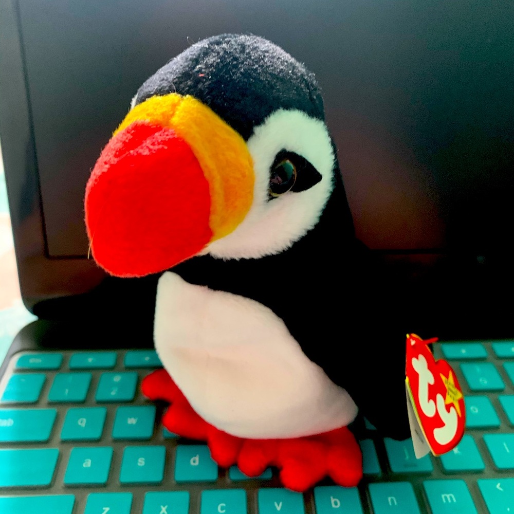 Ty beanie babies Puffin & frigid